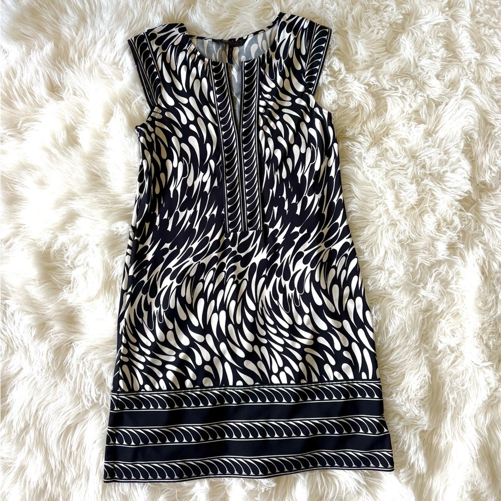 BCBG Maxazria Black & White Dress